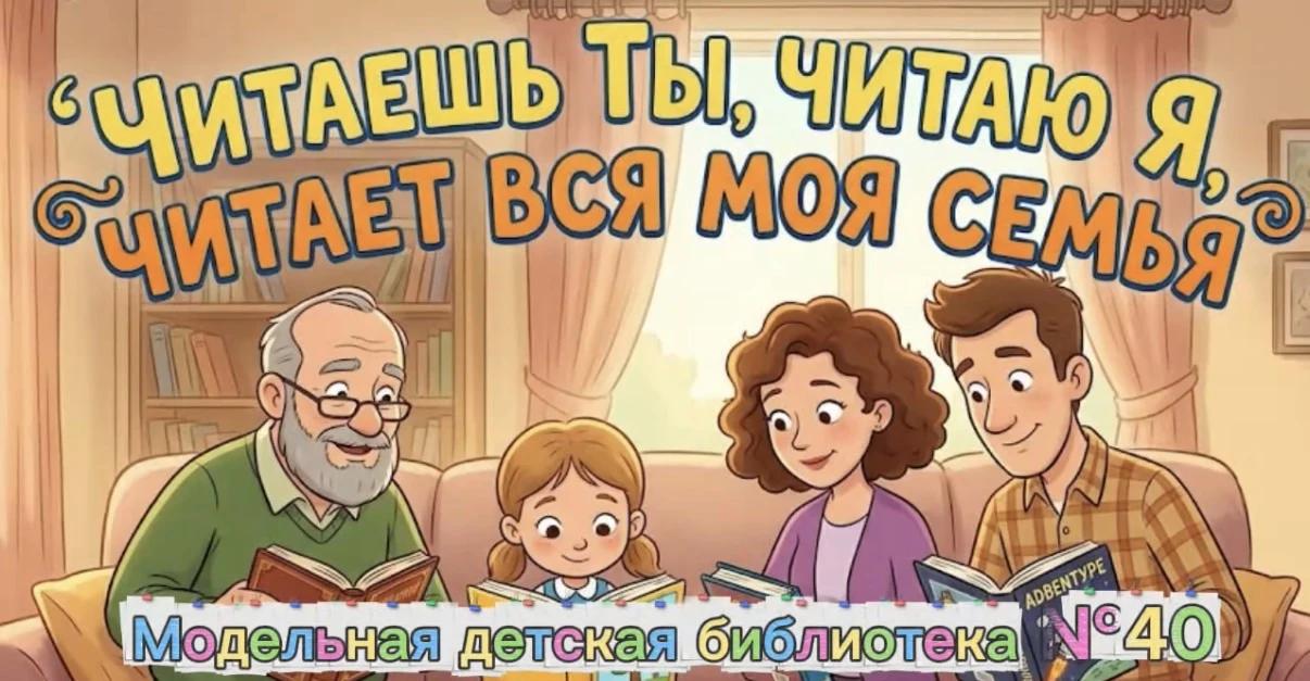 Read more about the article ЧИТАЕШЬ ТЫ, ЧИТАЮ Я, ЧИТАЕТ ВСЯ МОЯ СЕМЬЯ!